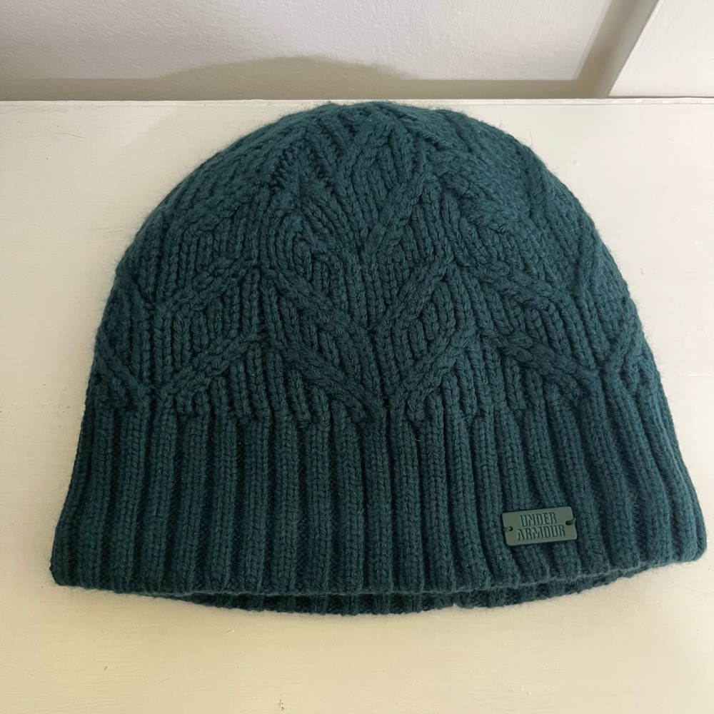 Blue under Armour beanie